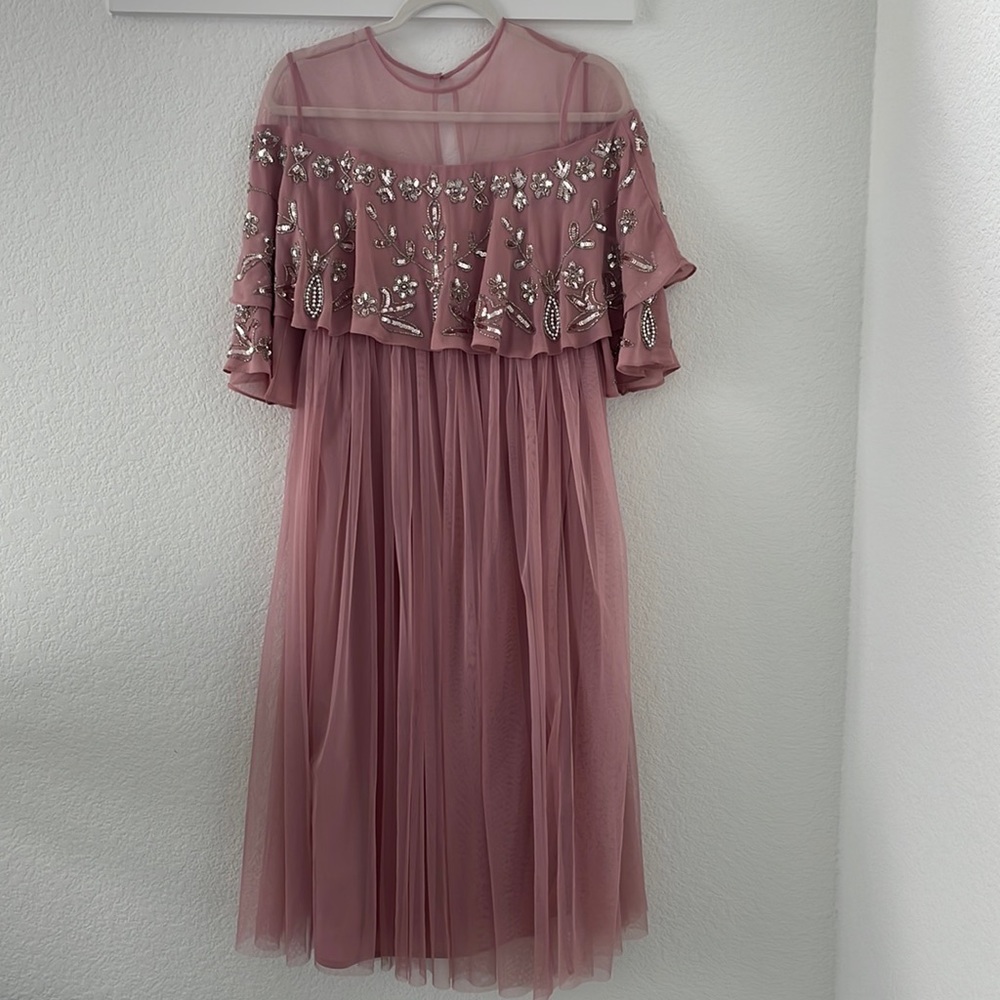 Maya Beaded Maternity Dress